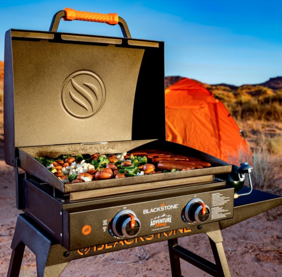 This portable grill is ready for all of your adventures. (Photo: Walmart)