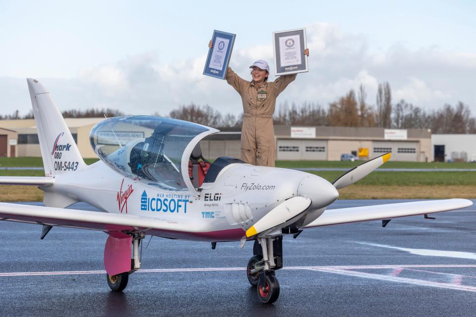 Zara Rutherford is the youngest woman to fly solo around the world.