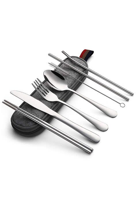 Portable Utensil Set, 8-Piece