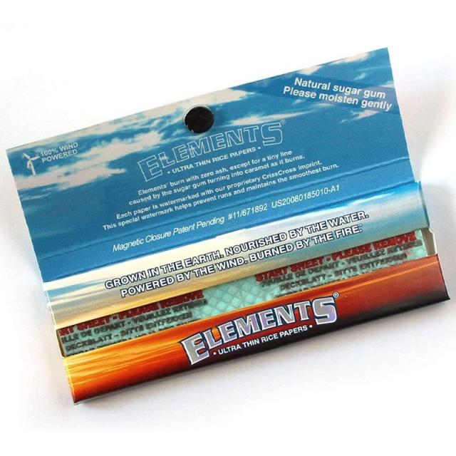 Buy Elements Rice Rolling Paper - Smokably