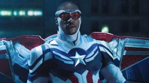 Anthony Mackie as Captain America/Sam Wilson<p>Marvel Studios</p>