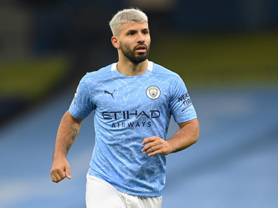 Manchester City striker Sergio Aguero (Getty Images)