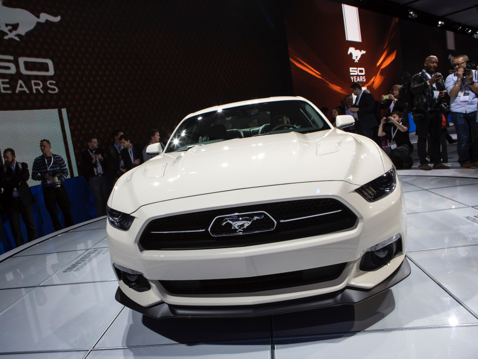 Ford's limited-edition anniversary Mustang.