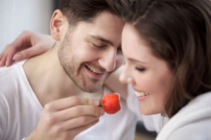 <div class="caption-credit"> Photo by: iStock</div><div class="caption-title">Are you satisfied with your sex life?</div>Ah, yes. Counterbalancing expectation with reality. Only 1/4 of respondents were truly disappointed with the intimacy in their relationship. Most, 37%, were happy with how things play out, while 35% admit it is okay but needs improvement.