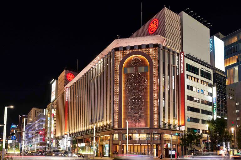 El shopping de Mitsukoshi en Ginza, Tokio