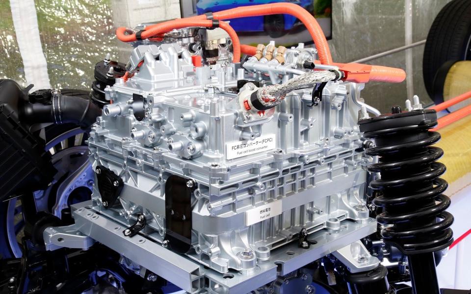 Toyota Mirai hydrogen fuel-cell stack