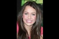 <b>2007</b> <br>Miley Cyrus takes a walk on the dark side.