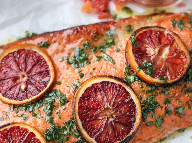 November 4: Winter Citrus Butter Salmon