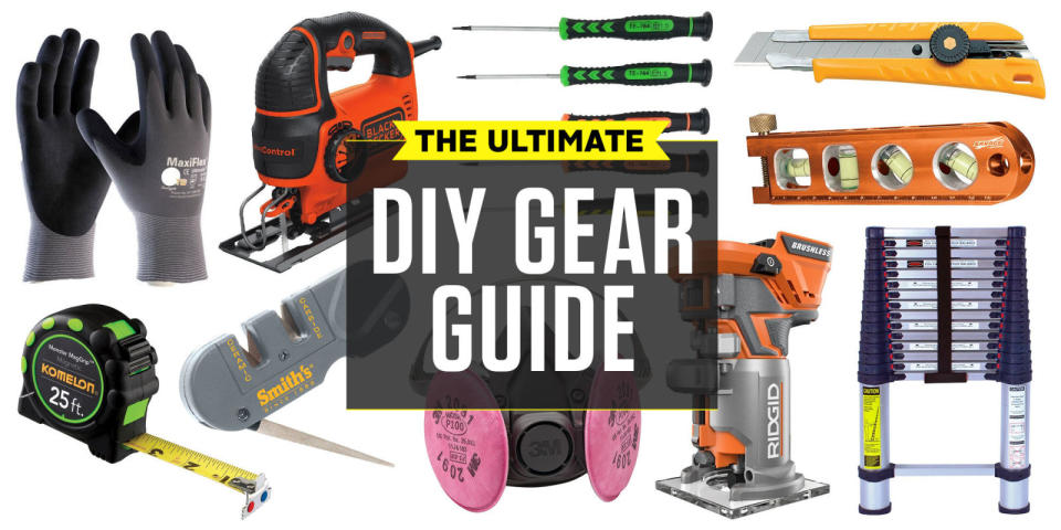 <p>It doesn't matter how good you are with your hands, if you don't have the right gear, you won't get very far. So if you're looking to upgrade your do-it-yourself arsenal or you're hunting for a gift for a more hands-on kind of friend, this list has everything you could possibly need.</p>