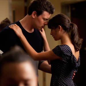  Cory Monteith and Lea Michele of 'Glee' (Photo: Fox) 