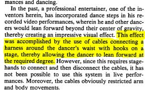 An extract from the patent - Credit: US Patent Office