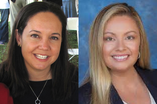 Democrat Michelle Oyola McGovern and Republican Sara Baxter vying for the right to represent District 6 on the county commission.