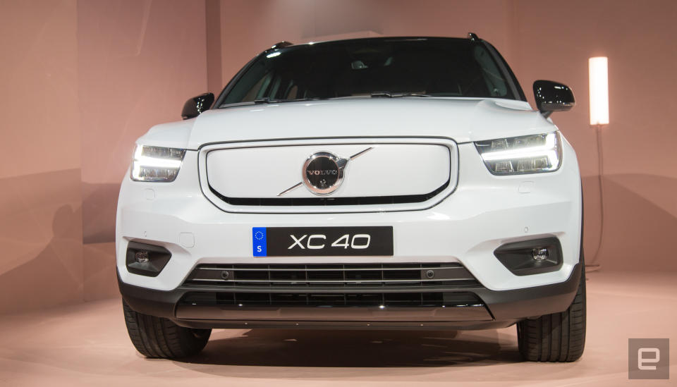 Volvo XC40 Recharge EV unveil