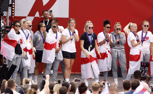 England’s Euro 2022 success – Trafalgar Square