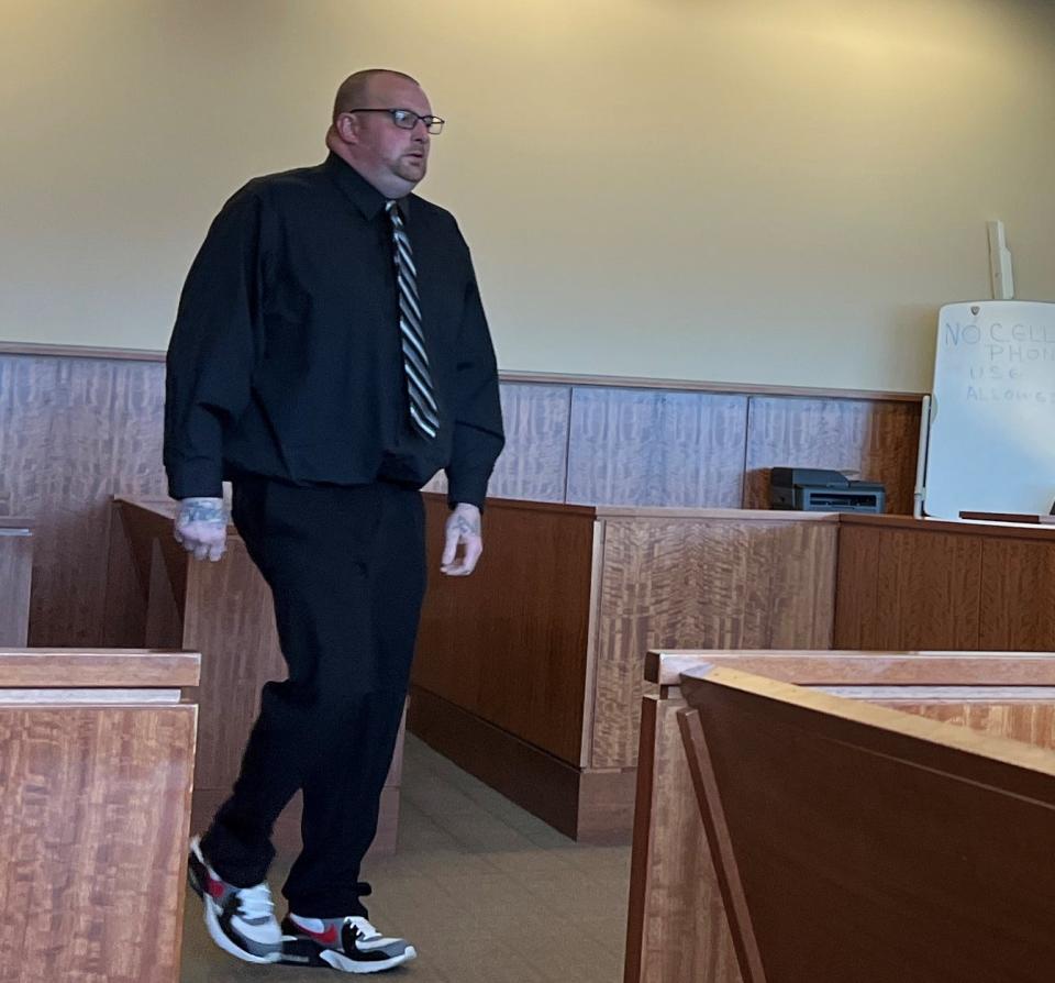 Robert M. Burchell, 42, was arraigned in Bristol County Superior Court in Fall River in April on 13 counts of larceny over $1,200 and six counts of larceny under $1,200. The larceny-over charges each carry a maximum sentence of five years in state prison.