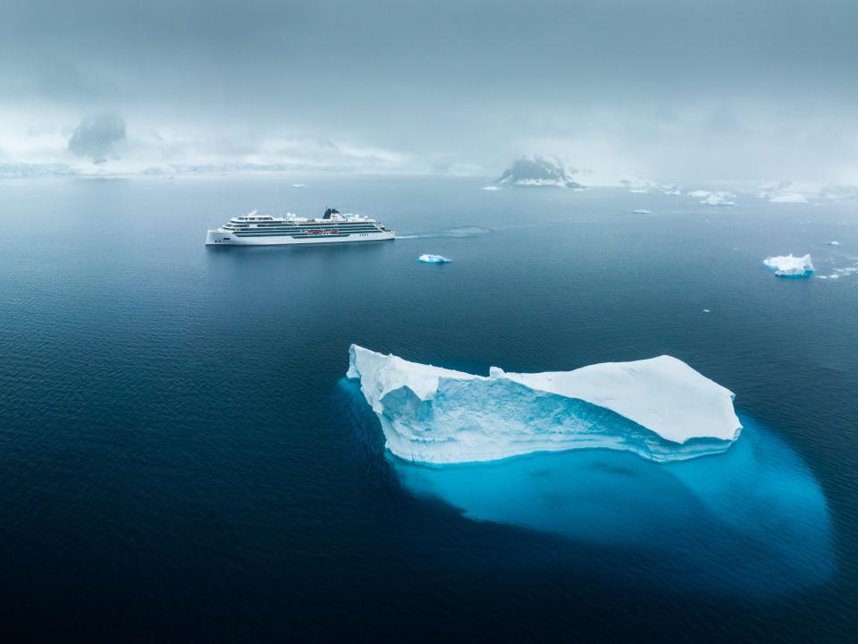 The Viking Octantis recently made its maiden voyage to Antarctica.