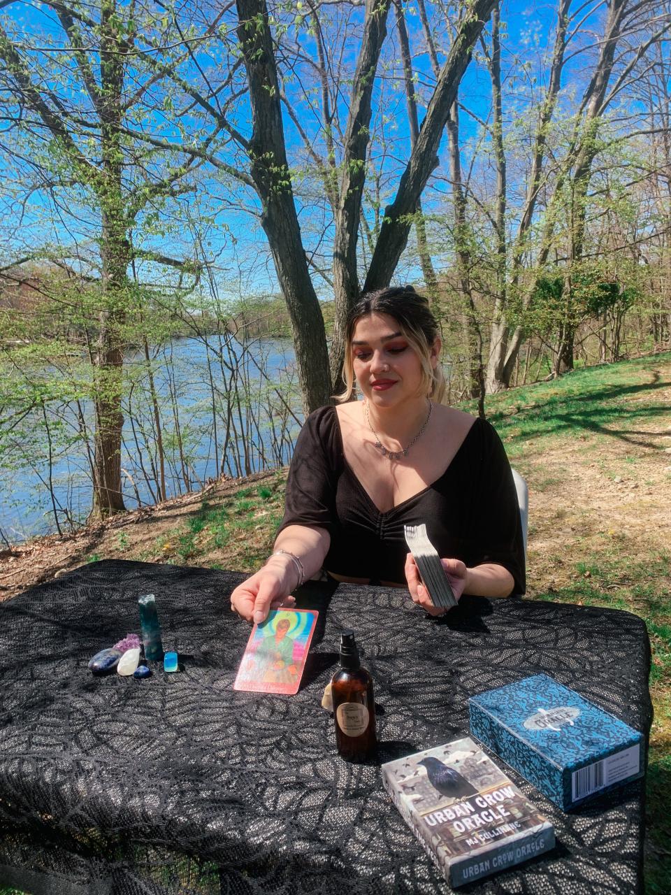 On April 8, Alexa Branco, a Wiccan from Hackensack, will meditate under the eclipsing sun with a yellow candle, a color chosen because it represents "our inner fire." Many witches, Pagans and Druids view the event as a source of powerful energy.