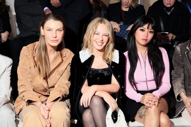 Celebrities front row at Paris Fashion Week 2020