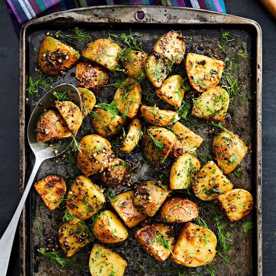 Spice-Crusted Roasted Potatoes