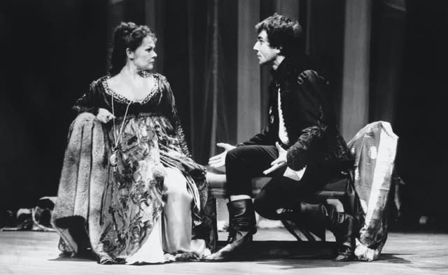 Theatre – Hamlet – Judi Dench and Daniel Day-Lewis – Olivier Theatre, London