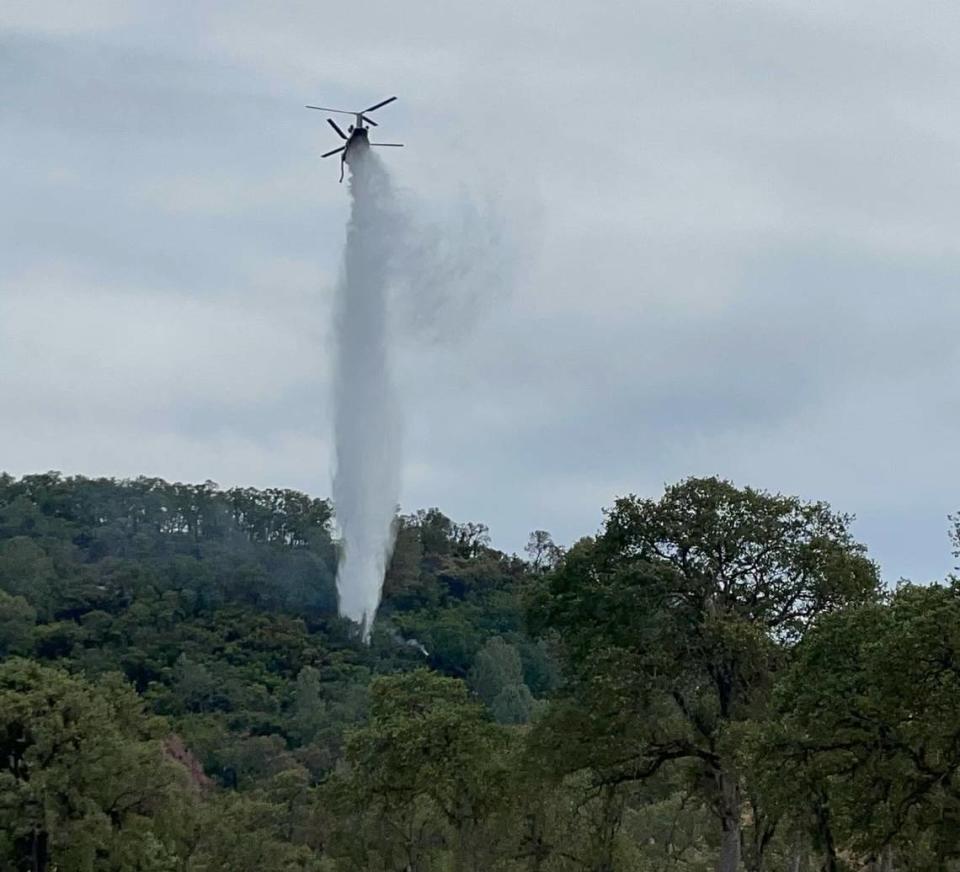 The Aero Fire, burning in Calaveras County, was just over 50% contained as of Thursday morning.