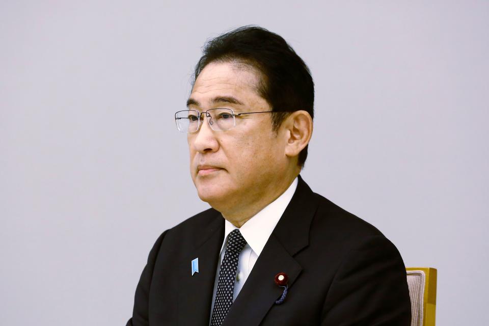 日本首相岸田文雄，在台灣震後第一時間就表達慰問。（資料照，AP）