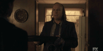 <p>The McGill brothers of <i>Better Call Saul</i> weren’t this year’s only tragic twosome among TV siblings. <a rel="nofollow" href="https://www.yahoo.com/tv/tagged/fargo" data-ylk="slk:Fargo;elm:context_link;itc:0;sec:content-canvas" class="link "><i>Fargo</i></a> Season 3 brothers Emmit and Ray Stussy each expressed a desire to end their bitter rivalry — sparked by a valuable stamp collection bequeathed to Ray by their father, but sneakily procured by Emmit — throughout the season. Pride, greed, and stubbornness kept the two apart, until the far, far more successful Emmit finally tried to return the most valuable stamp, encased in a glass frame, to his younger bro. But decades of mistrust were too much to overcome, and during a struggle, the frame slipped, the glass cracked, and a shard punctured Ray’s jugular, leaving Emmit watching as his hapless sibling bled to death. The stamp? Emmit later tossed it — the cause of so much alienation and death — to the ground, like a piece of useless garbage, as his life continued to spiral out of control. <i>— KP</i><br><br>(Credit: FX) </p>