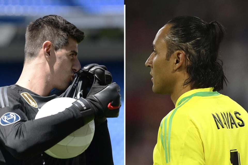 Courtois on the bench as Navas gets the nod again: AFP/Getty Images