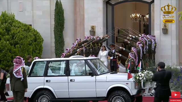 <p>RHC JO/Youtube</p> Jordan Royal Wedding