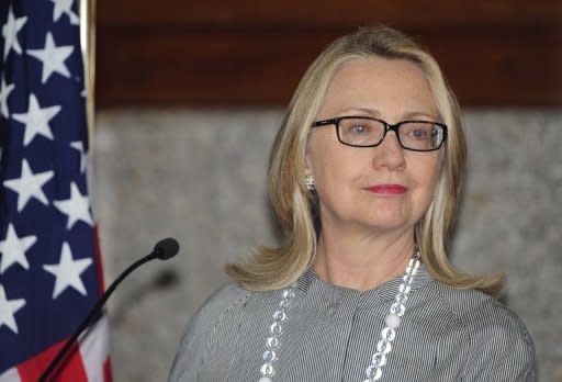 US Secretary of State Hillary Clinton, seen here during a press conference in Dhaka, on March 5. Clinton headed to India on Sunday with hopes of reinvigorating a relationship seen as losing steam despite years of efforts to bring the world's two largest democracies closer