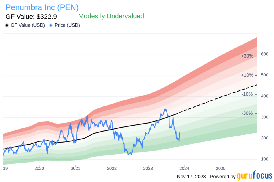 Insider Sell Alert: EVP Johanna Roberts Sells Shares of Penumbra Inc