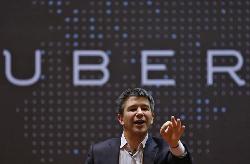 Uber CEO Travis Kalanick speaks to students during an interaction at the Indian Institute of Technology (IIT) campus in Mumbai, India, January 19, 2016. REUTERS/Danish Siddiqui