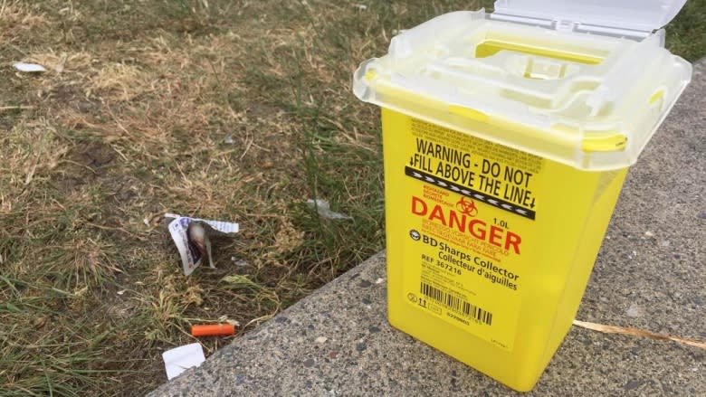 What to do if you've stepped on a discarded syringe