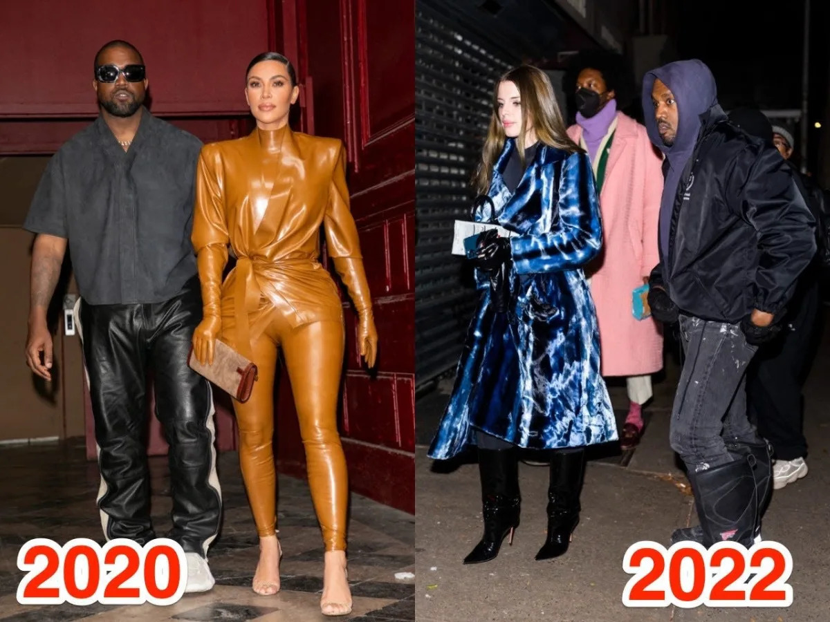 Julia Fox says she's undergone a 'transformation' with Kanye West after boxing up her 'old clothes' and 'old life'