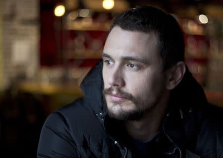 Actor James Franco poses at the Sundance Film Festival in Park City, Utah January 24, 2015. REUTERS/Jim Urquhart