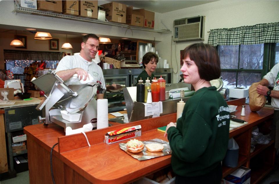 A Taste of Reality Deli in 2000 when the owners were James and Marianne Freda.