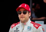 May 24, 2019; Indianapolis, IN, USA; IndyCar Series driver Marco Andretti during Carb Day practice for the 103rd Running of the Indianapolis 500 at Indianapolis Motor Speedway. Mandatory Credit: Mark J. Rebilas-USA TODAY Sports