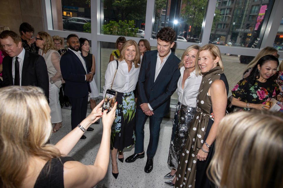 SEATTLE, WASHINGTON - MAY 21: (L-R) Michelle Claeys, Wes Gordon, Amy Rotival, and Tiffany McGehee pose for a photo during the SAMS Spring Into Art with Carolina Herrera event at Seattle Art Museum on May 21, 2024 in Seattle, Washington. (Photo by Mat Hayward/Getty Images for Nordstrom)