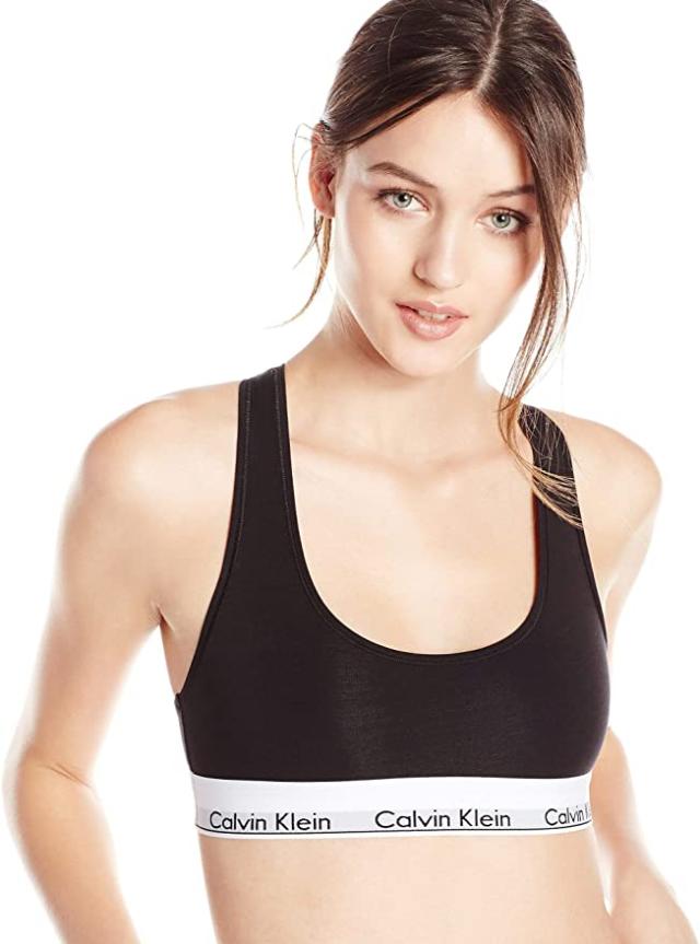 People Are Obsessed With This Calvin Klein Sports Bra—And It's On Sale At  Macy's Right Now