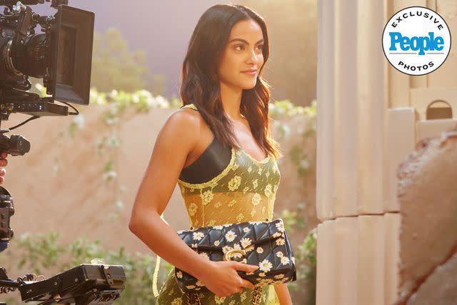 <p>Frank Terry</p> Camila Mendes for Coach
