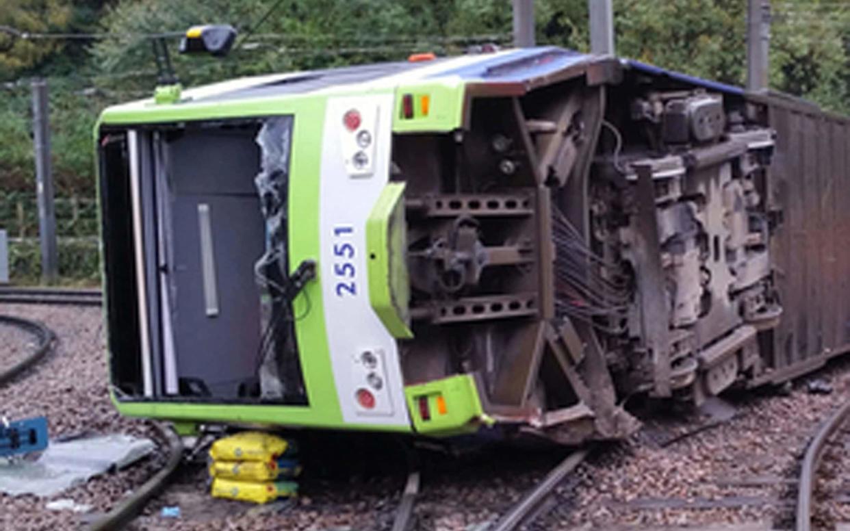 The tram derailed on Nov 9 2016, killing seven people and injuring 51 - PA