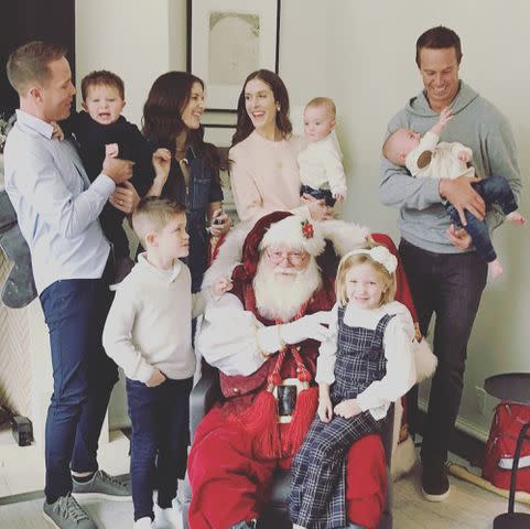 <p>Matt Ryan Instagram</p> Matt Ryan and Sarah Marshall's family