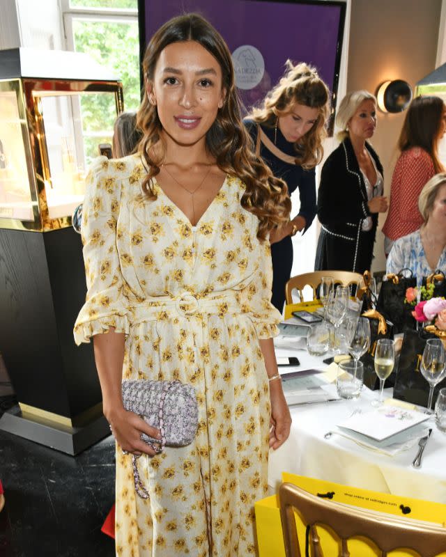 LONDON, ENGLAND – JUNE 05: Elsina Khayrova attends the Summer Ladies Lunch in support of Nadezda charitable foundation at Mortons on June 5, 2018 in London, England. (Photo by David M. Benett/Dave Benett/Getty Images for Nadya Abela)