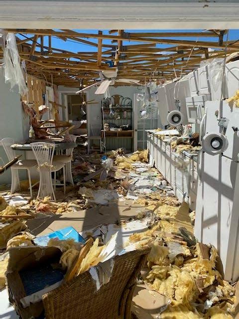 Neighbors and friends of Quincy's Ray and Sue Grasso have raised $10,000 in less than two weeks to help rebuild the couple's Florida home, which was one of many destroyed in Englewood during Hurricane Ian.