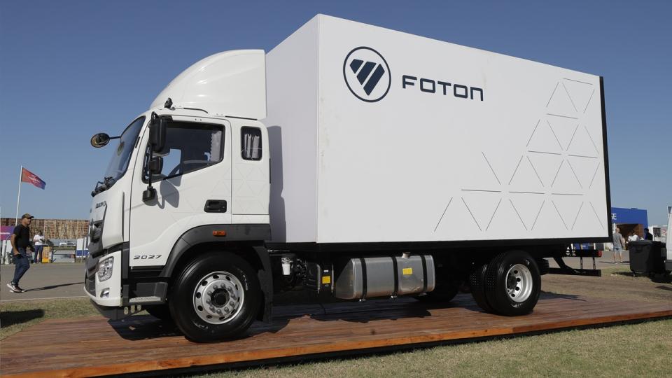 Foton presentó una oferta de camiones para cada necesidad.