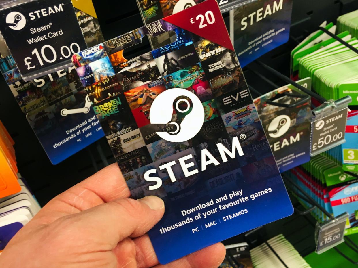 Steam Gift Card