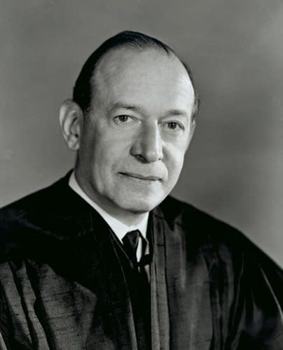 On May 15, 1969, Justice Abe Fortas, under fire for a money deal with jailed financier Louis Wolfson, resigned from the U.S. Supreme Court. File Photo courtesy of the Supreme Court