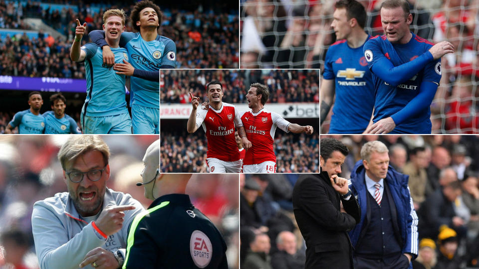 It was another topsy-turvy weekend in the Premier League