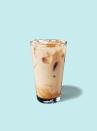<p><strong>Starbucks</strong></p><p>starbucks.com</p><p><a href="https://www.starbucks.com/menu/product/2122164/iced?parent=%2Fdrinks%2Fcold-coffees%2Ficed-lattes" rel="nofollow noopener" target="_blank" data-ylk="slk:Shop Now" class="link ">Shop Now</a></p><p>Over 20g of sugar is coming from 4 pumps of syrup here, so swapping for a sugar-free option (or a drizzle!) will take care of this being a sugar bomb. An alt-milk substitution will also work to lower the 2g of saturated fat in our version of the creamy, smooth latté.</p><p><strong>How to order:</strong> <em>No 2% milk; sub soy or almond milk. Sub 2 pumps of sugar-free vanilla syrup; alternatively, a mocha drizzle.</em></p><p><strong>Calories</strong>: 190 <strong>Sugar</strong>: 28g <strong>Total Fat</strong>: 4g<br></p>