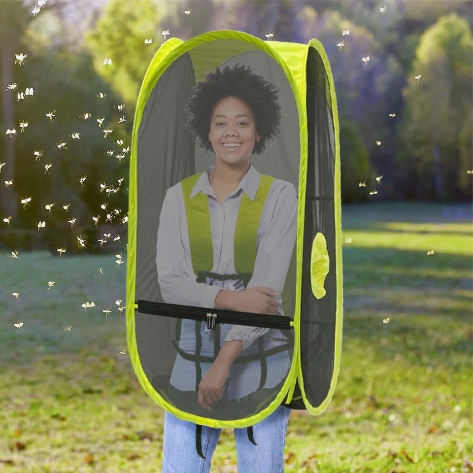 The WalkingPod Mesh with Bug-Screens made by Cincinnati-based Under the Weather.